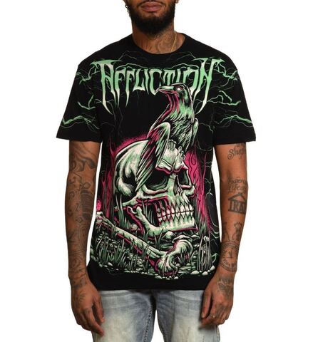 Affliction | Футболка мужская Ghost Image A25962 перед