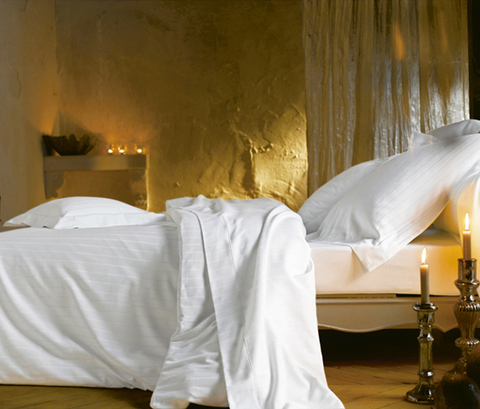 Постельное белье 2 спальное евро Blanc des Vosges Divine blanc