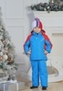 Детский тёплый прогулочный лыжный костюм Nordski National Blue