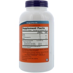 Now Foods, ЭПК Super Omega, очищенная на молекулярном уровне, 240 мягких таблеток
