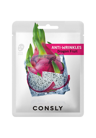 Consly - Тканевая маска с экстрактом драгонфрута, 20мл