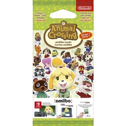 Карты Amiibo (коллекция Animal Crossing) - выпуск 1