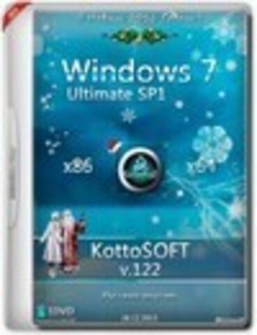 Windows 7 Ultimate SP1 x86/x64 v.122 KottoSOFT [2015, RUS]