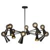 Люстра на штанге Loft It Halley 10046/10 Black