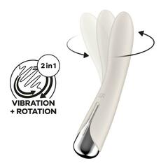 Телесный вибратор-ротатор Spinning Vibe 1 - 18 см. - 