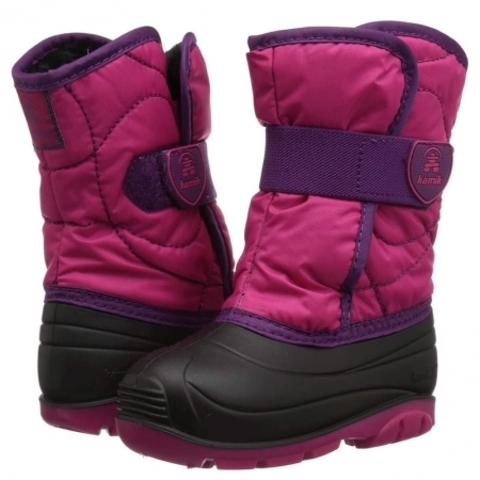 Зимние сапоги Kamik Snowbug3 Brightrose/Purple NK9082
