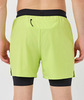 Шорты с лосинами Nordski Stayer Lime/Black мужские
