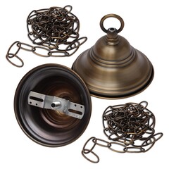 Светильник Fortuna Verona Bronze Antique 3 плафона