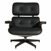 кресло Eames Lounge с оттоманкой