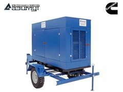 Дизельный генератор Азимут ЭД-30-Т400-1РПМ15 Cummins на шасси в капоте