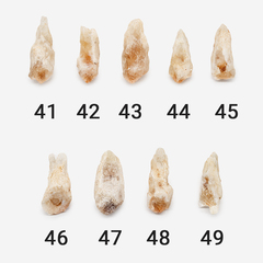 Кристаллы натурального цитрина, 34-50*12-18мм