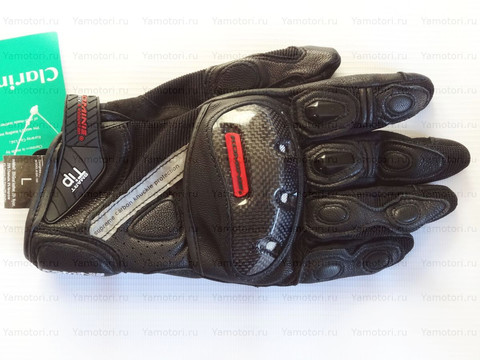 Мотоперчатки кожаные Komine GK-160 чёрный, размер M L XL