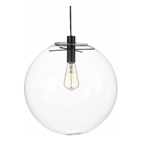 Светильник Glass Ball Ceiling Black D40