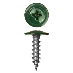 ЗУБР ПШМ 6005 19 х 4.2 мм, зел., насыщ., саморез с пресс-шайбой, 450 шт (300191-42-019-6005)
