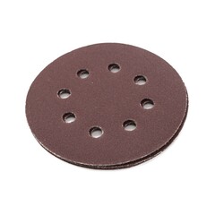 45-9-276 Круг абразивный на ворсовой основе, под липучку, перфорированный, Р220, 125мм, 5шт. (РемоКолор)
