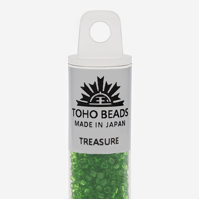 Японский бисер TOHO Treasure (№7), прозрачный