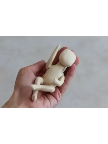 Бумажная выкройка тела интерьерной куклы Младенец