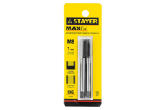 STAYER M8 х 1.0, 2 шт, комплект метчиков (28025-08-1.0-H2)