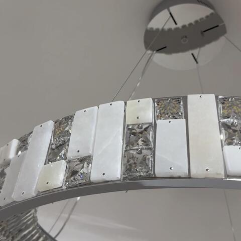 Подвесная светодиодная люстра Modelux ML.6988.800P CR