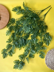 Зелень Монстеры ампельной, свисающая зелень, евро пластик, 72 см, набор 2 шт.