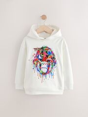 Толстовка с капюшоном для мальчика Next AA7-960, Белый