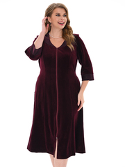 4074В Халат на молнии