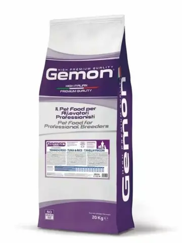 Сухой корм Gemon для взрослых собак всех пород с тунцом и рисом 20 кг