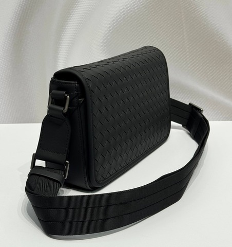 Сумка через плечо Bottega Venetta, чёрный