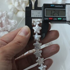 Жемчуг натуральный барочный Звезда, 11.4-12.7 мм, 1 жемчужина, МК018