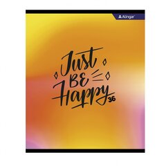 
          Тетрадь 36 л., А5, клетка, Alingar "Positive book", скрепка, второй блок 60г/м2, мелованный картон (стандарт), 4 дизайна в пленке т/у