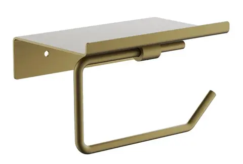 Держатель для туалетной бумаги BELZ B9001-5, брашированное золото