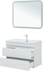 Aquanet 335872 Тумба с раковиной Нота new 90 цв.белый глянец (335872)
