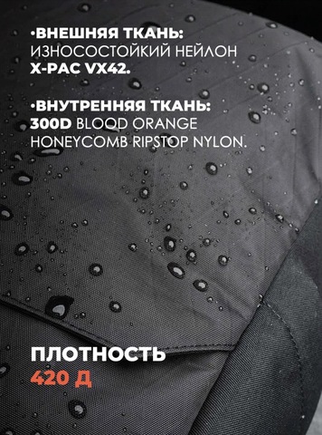 Картинка рюкзак городской Skully 12919 Black - 6