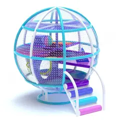 Детский игровой лабиринт «Круглый» 16,2 м² (D2,8*3,3м)