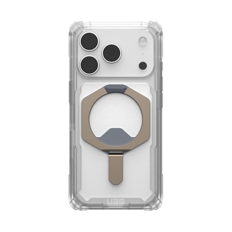 Чехол Uag Plasma XTE Case для iPhone 17 Pro, Прозрачный/Титан | Clear/Titanium