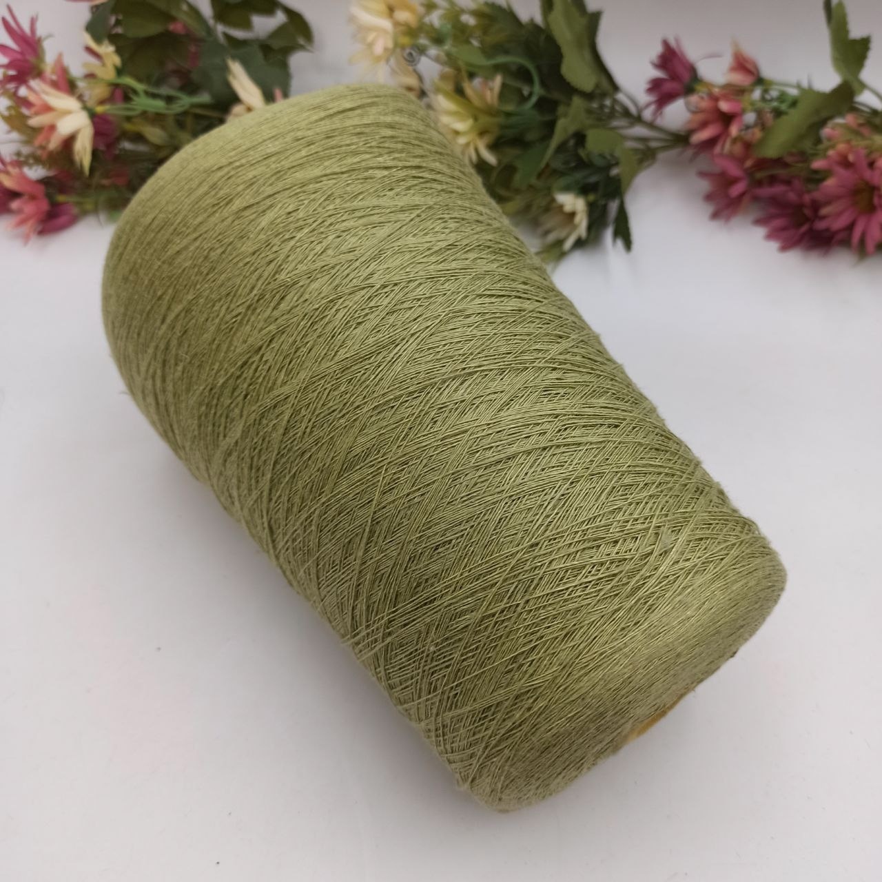 100% лен Linen 016 Olive 960м/100гр