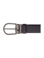 Двусторонний ремень 35 мм  Horseshoe Buckle Night Blue/Black