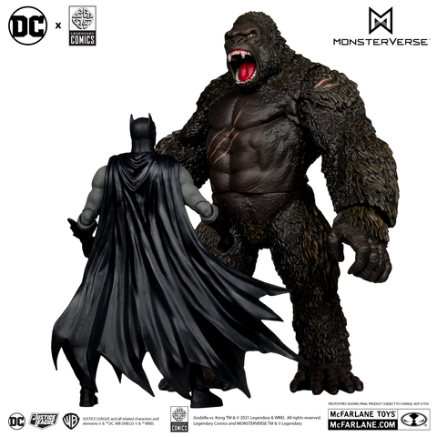 Фигурки набор Бэтмен против Конга Justice League vs. Godzilla vs. Kong