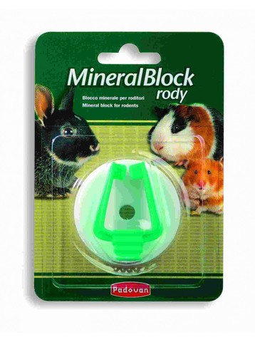 Padovan MineralBlock Rody минеральный камень для грызунов 50г