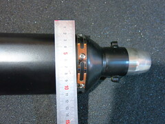 Глушитель Akrapovic Honda Suzuki Yamaha Kawasaki чёрный короткий