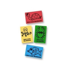 Ластик мягкий KOH-I-NOOR ANIMALS 6200, 31х21х8мм, цвета в ассортименте