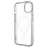 Силиконовый чехол с магнитом (MagSafe) Clear Case для iPhone 11 (Прозрачный)