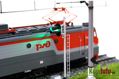 Диарама Туту BOX с локомотивом ВЛ10 либо ЧС7