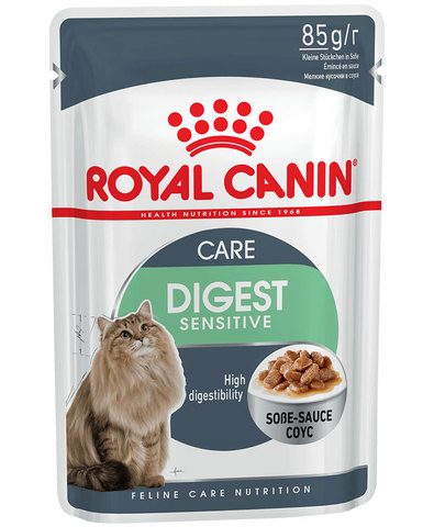 Royal Canin Digest Sensitive пауч для кошек с чувствительным пищеварением 85г