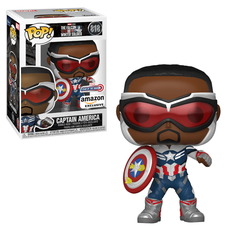 Funko POP! Marvel. The Falcon and Winter Solder: Captain America (Amazon Exc) (818)