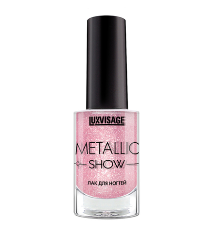 LuxVisage Лак для ногтей Metallic Show тон 305 лиловое золото 9мл
