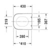 Сиденье для унитаза Duravit 64591300