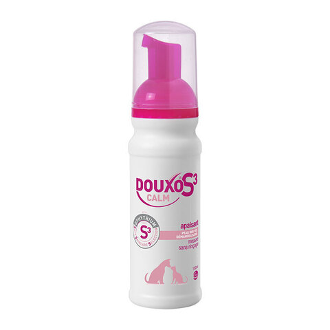 Мусс DOUXO S3 Calm для чувств-ой кожи собак и кошек 150 мл УЦЕНКА Без крышки ( Дуксо Кальм)