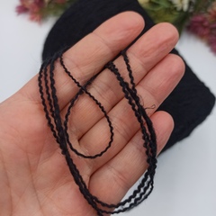 Арт Fiammato Lana Loro Piana Black