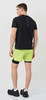 Шорты с лосинами Nordski Stayer Lime/Black мужские